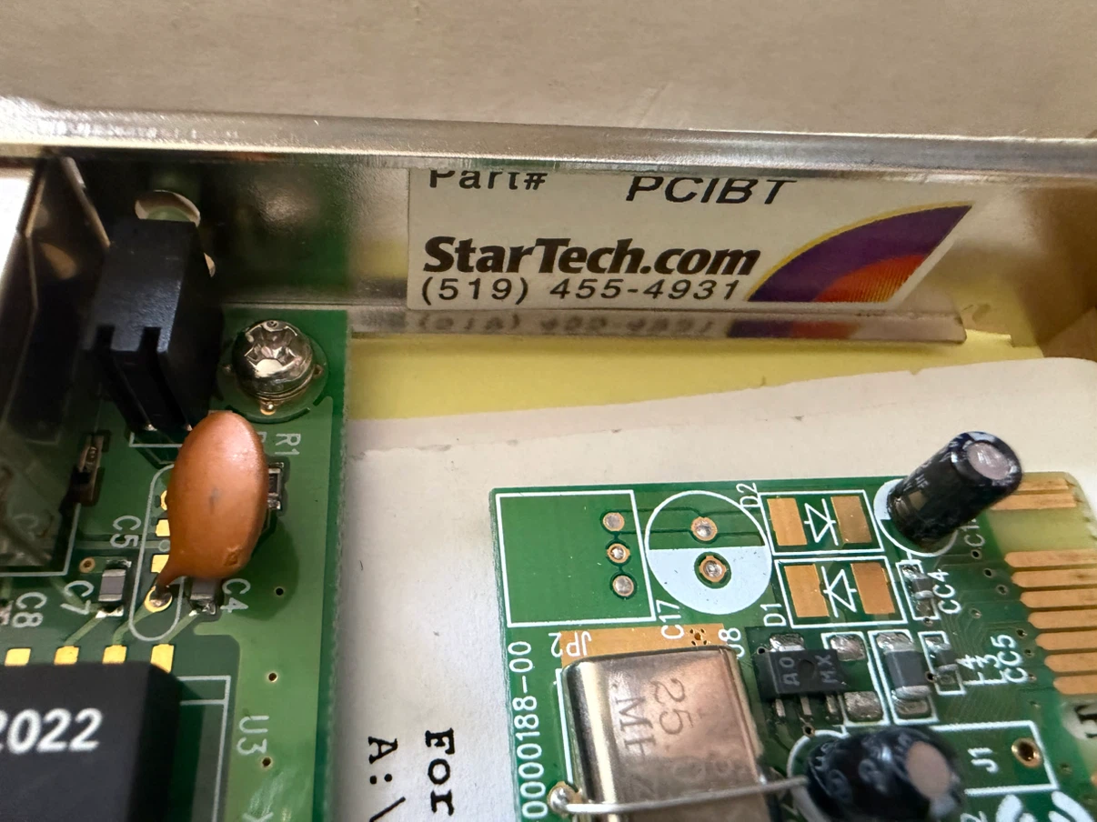 StarTech ST100S Ethernet Network Adapter – PCI 10/100 Mbps - photo 3