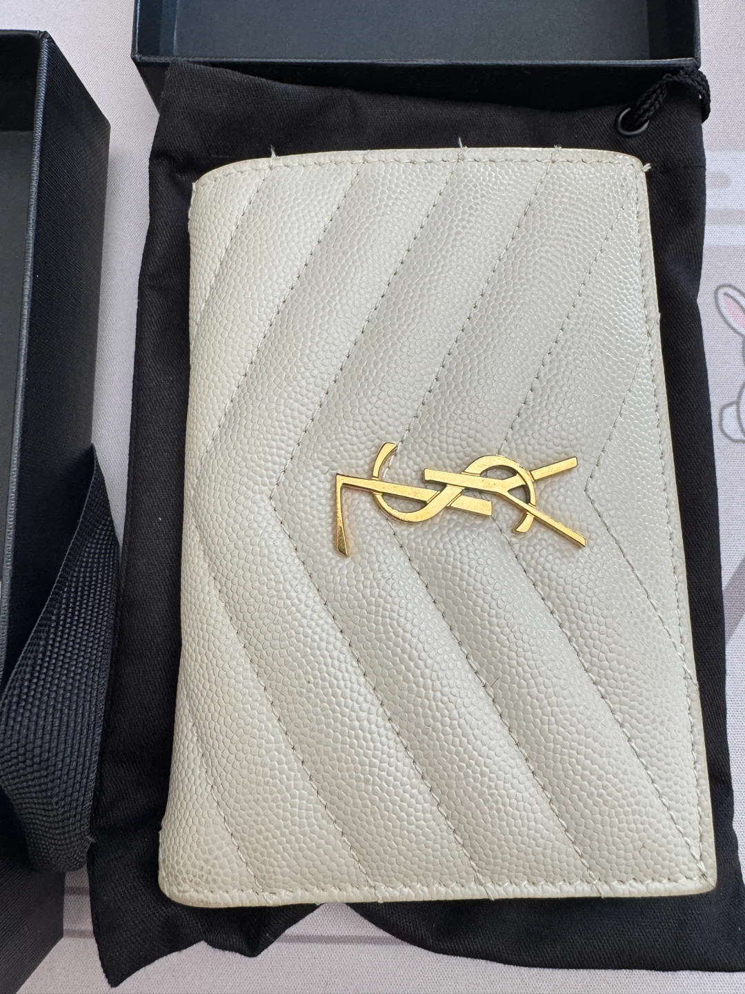 Saint Laurent Fragments Bi-Fold Wallet