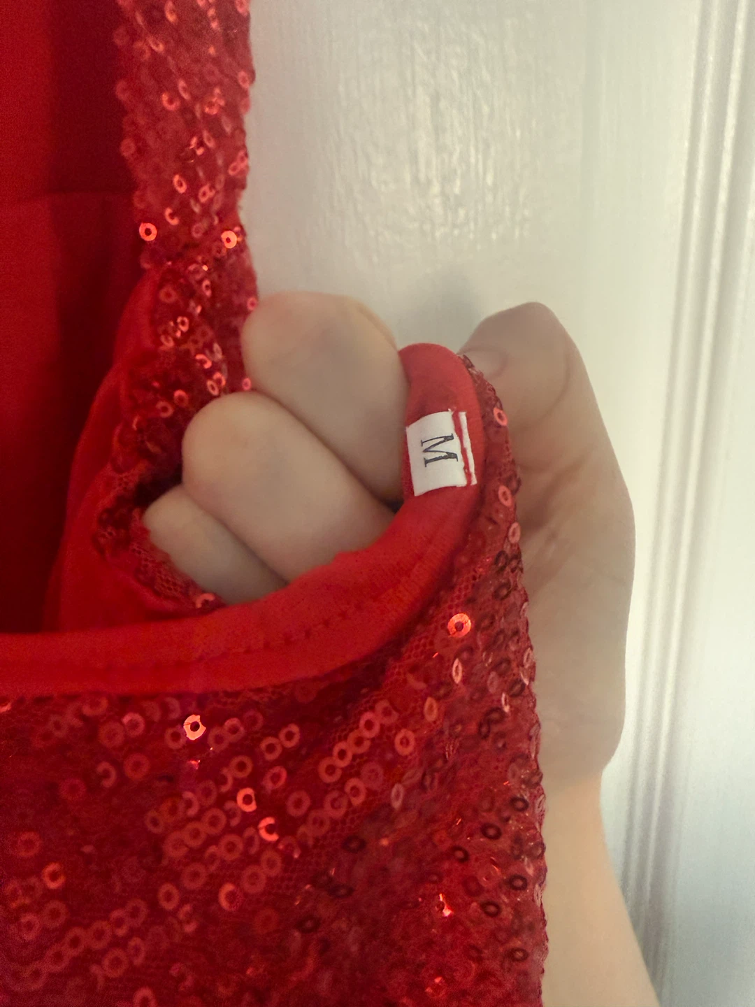 Sparkly Red Sequin Dress - photo 3