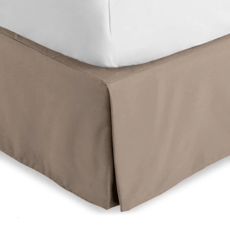 Bare Home King Size Bed Skirt - Taupe