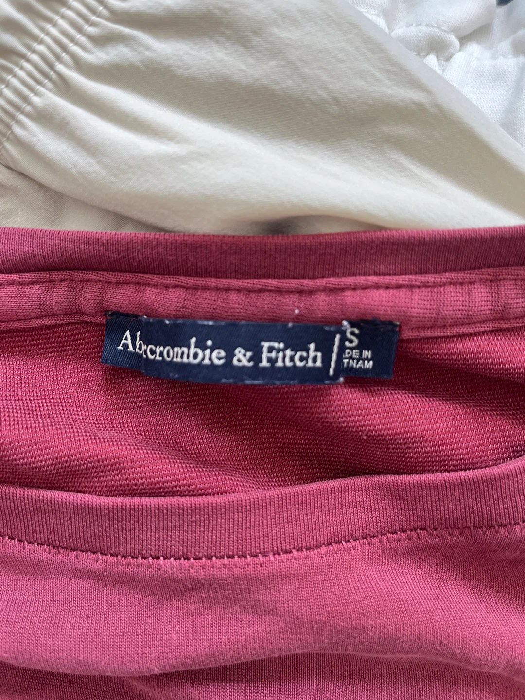 Abercrombie & Fitch Burgundy T-Shirt Dress - Small - photo 3