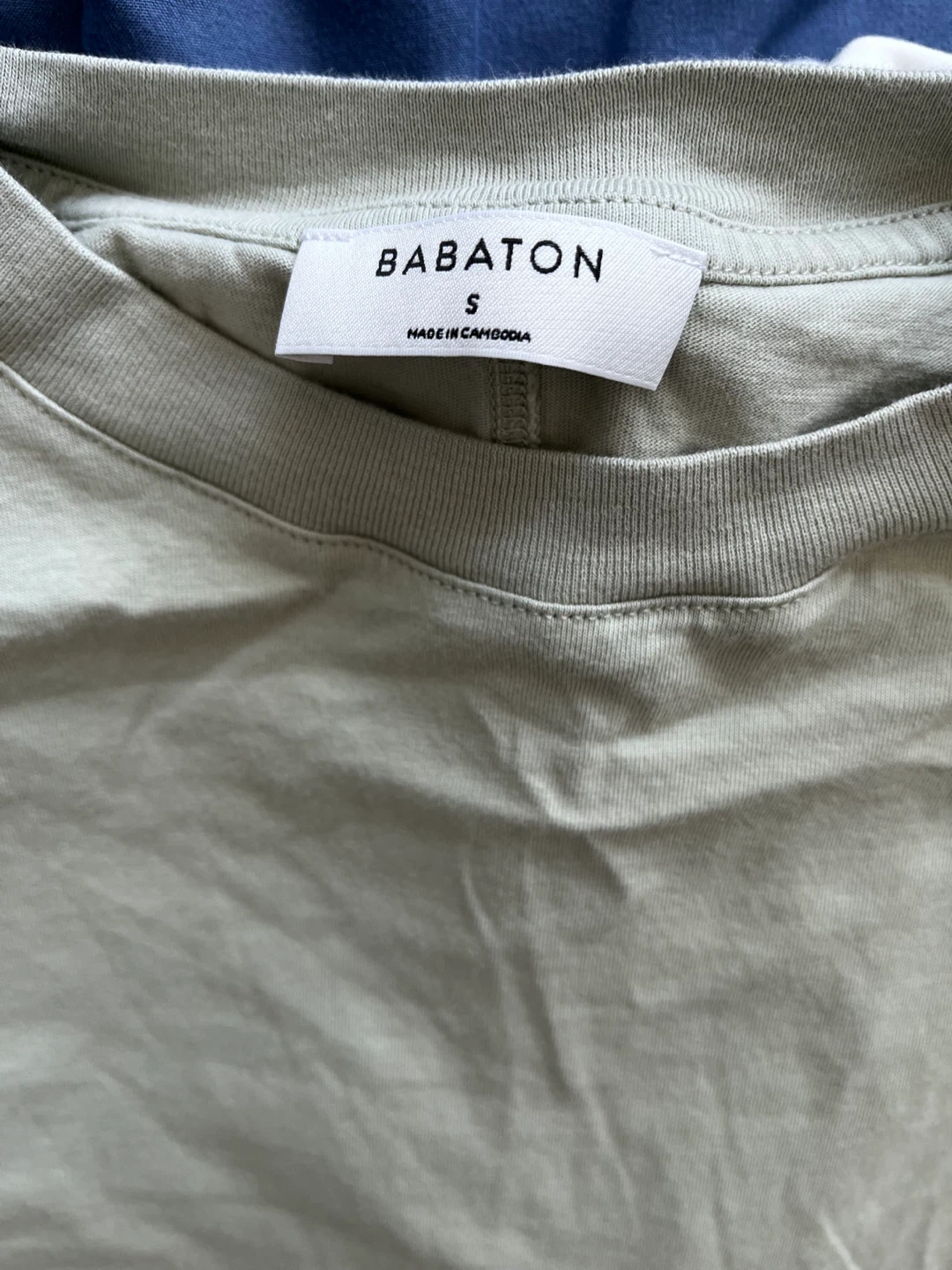 BABATON S T-Shirt Dress - Sage Green - photo 3
