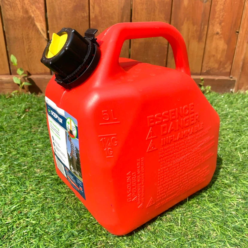 5L Gas Can Jerry Can Fuel Container Self Venting Scepter Spout
