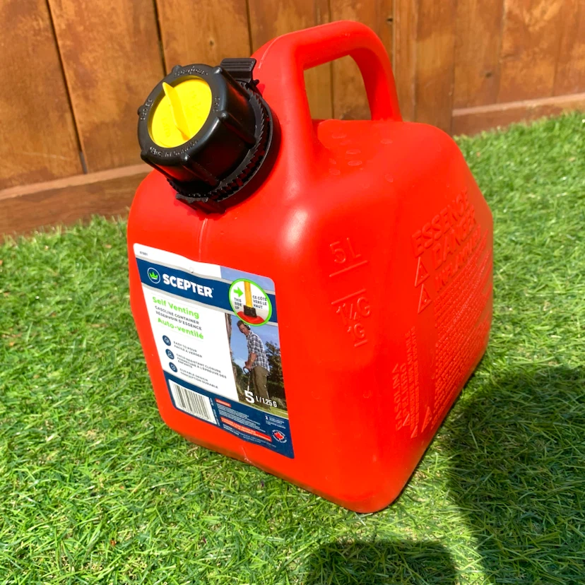 5L Gas Can Jerry Can Fuel Container Self Venting Scepter Spout - photo 2