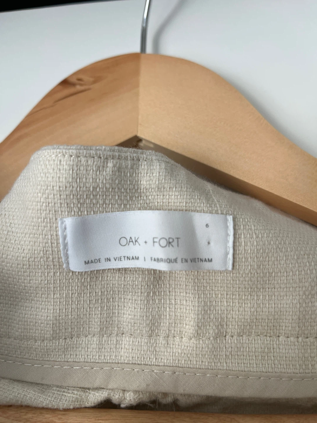 OAK + FORT Linen Blend Pants