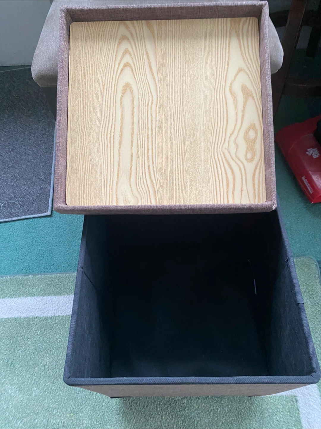 Brand New Ottoman with storage - photo 2