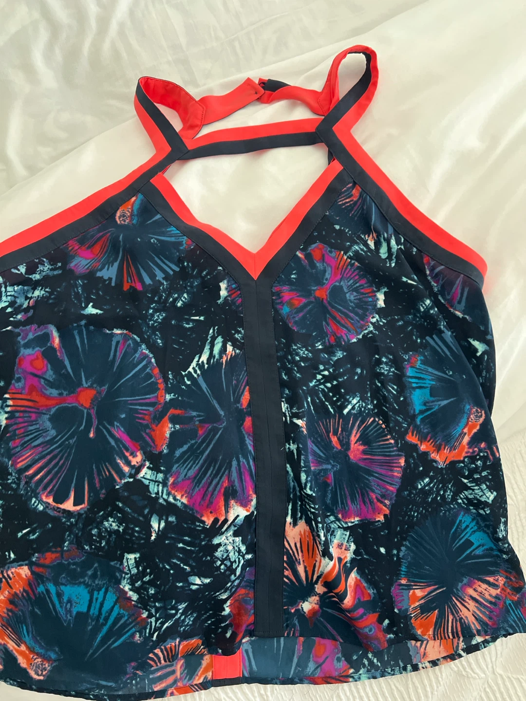 BCBGMAXAZRIA Floral Print Tank Top Size S - photo 3