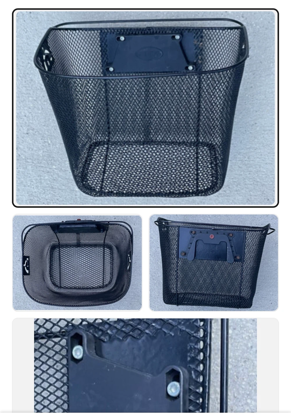 Bell Black Bicycle Basket - photo 2