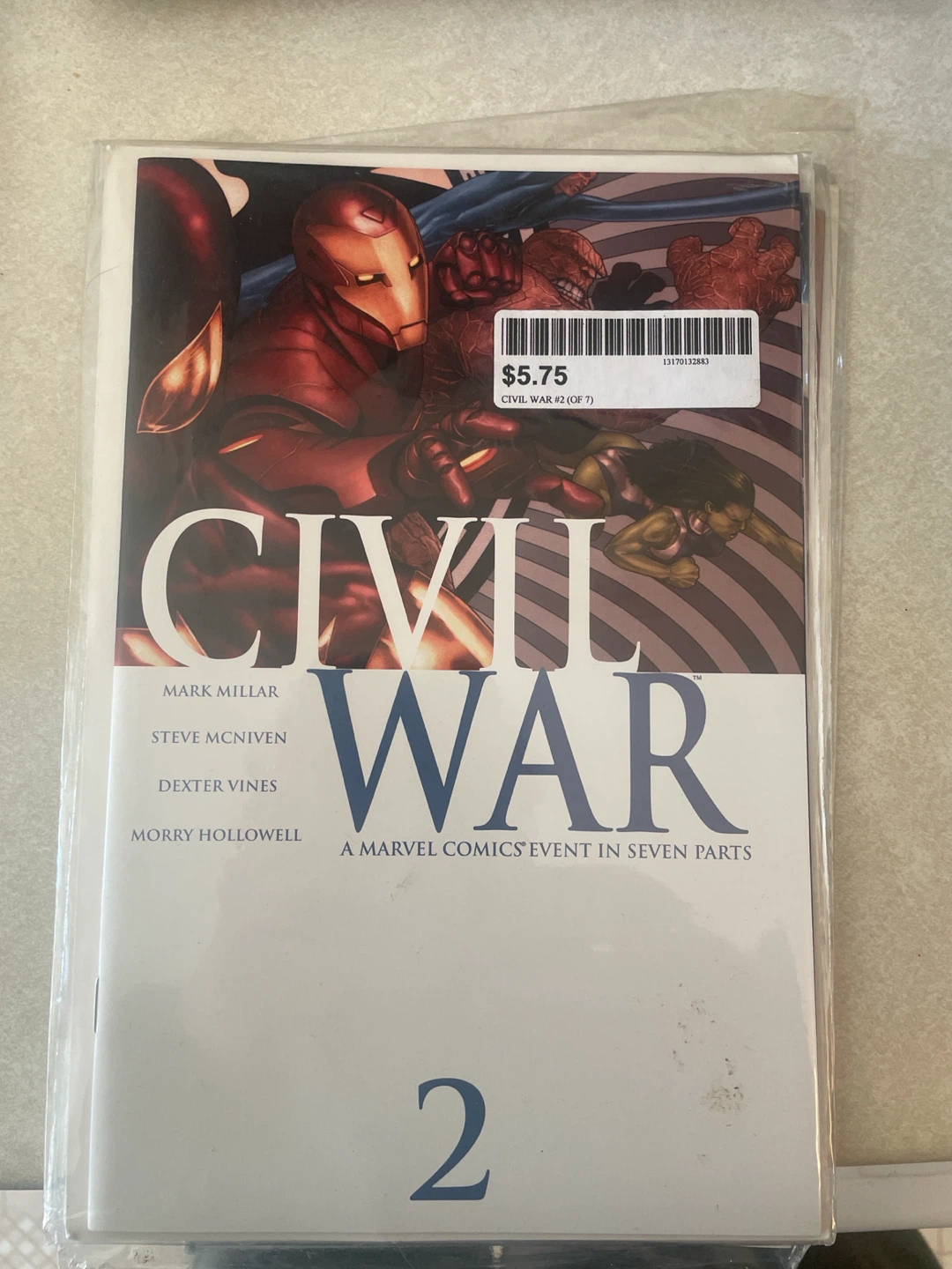 Marvel Comics Civil War Comic Book Set - photo 2