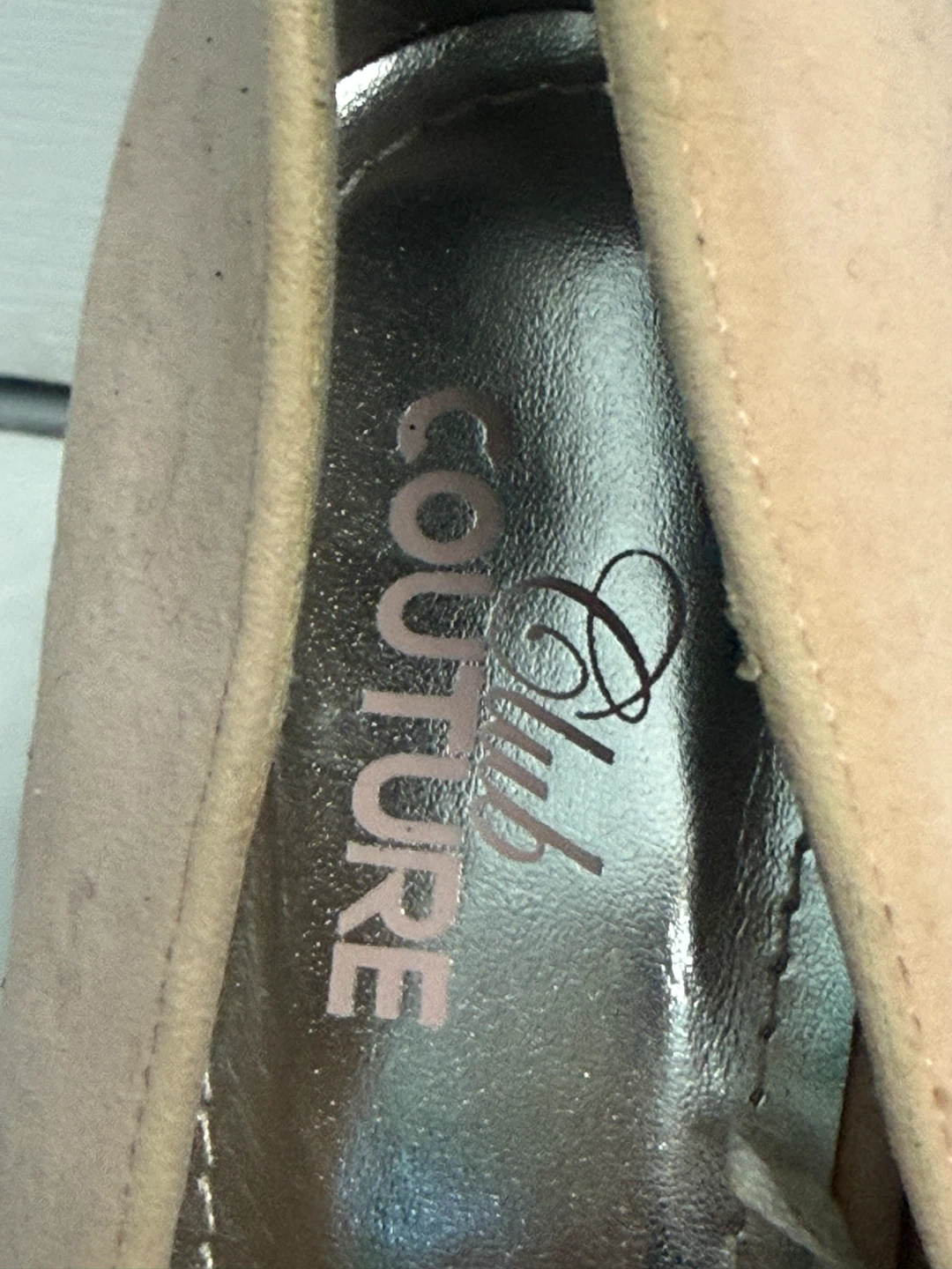 Club Couture Pink Suede Platform Heels - Size 9 / 39 - photo 3