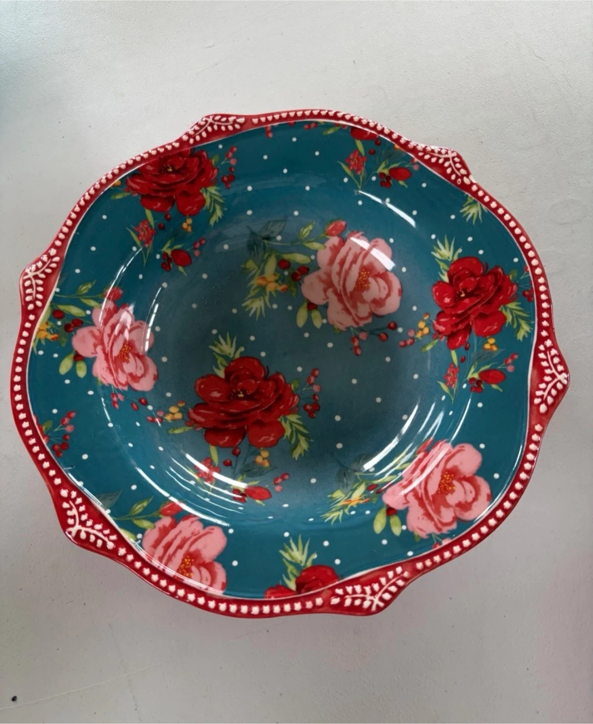 The Pioneer Woman CheerfulRose Toss (Set of 4) - photo 2