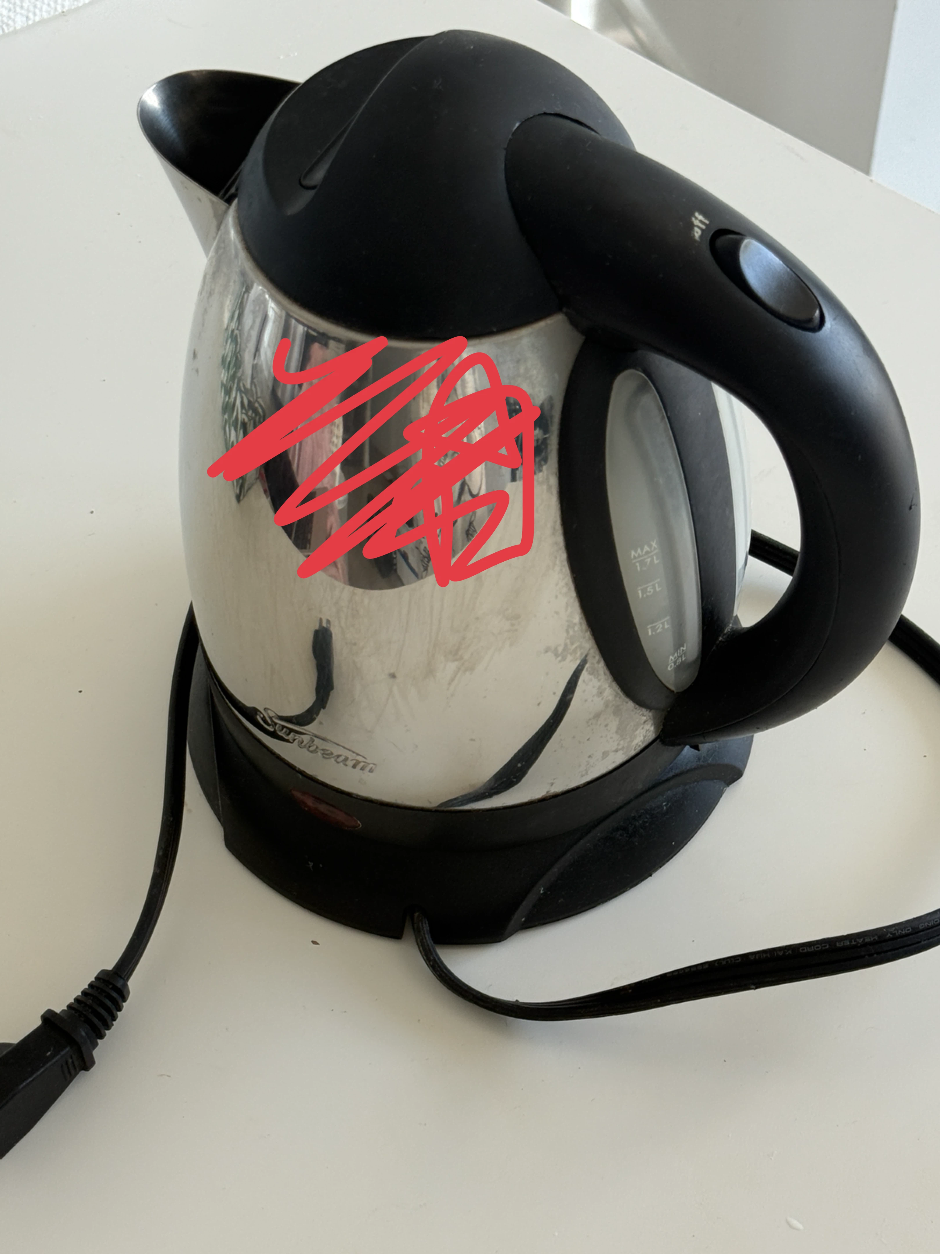 Sunbeam Stainless Steel Electric Kettle