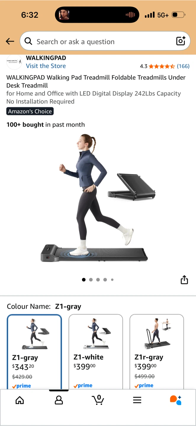 KING SMITH WalkingPad Z1 Treadmill - photo 4