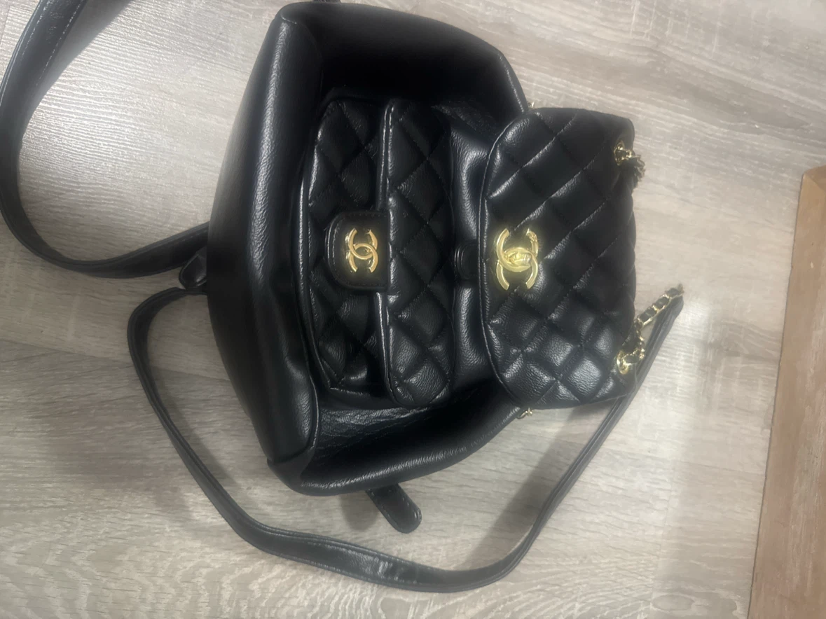 Chanel Quilted Backpack
