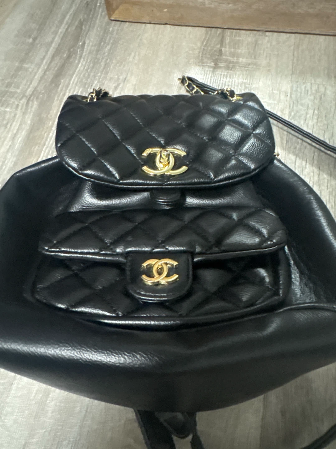 Chanel Quilted Backpack - photo 2