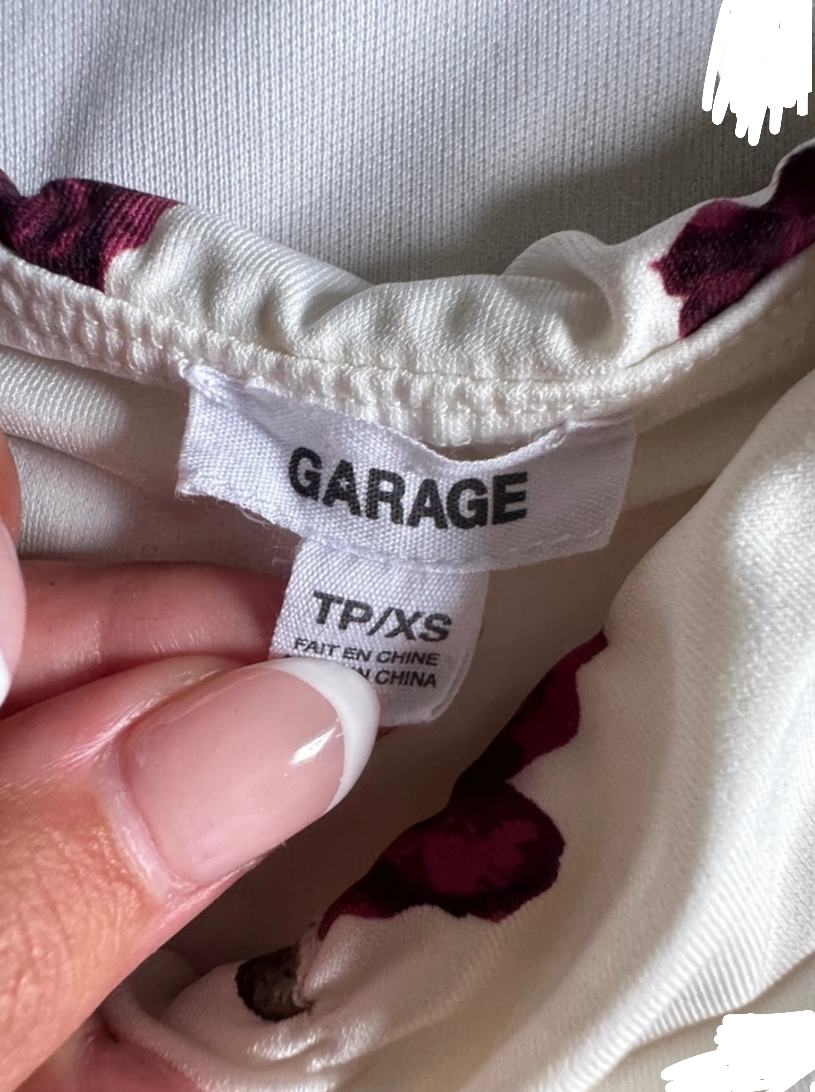 GARAGE Floral Top - TP/XS - photo 3