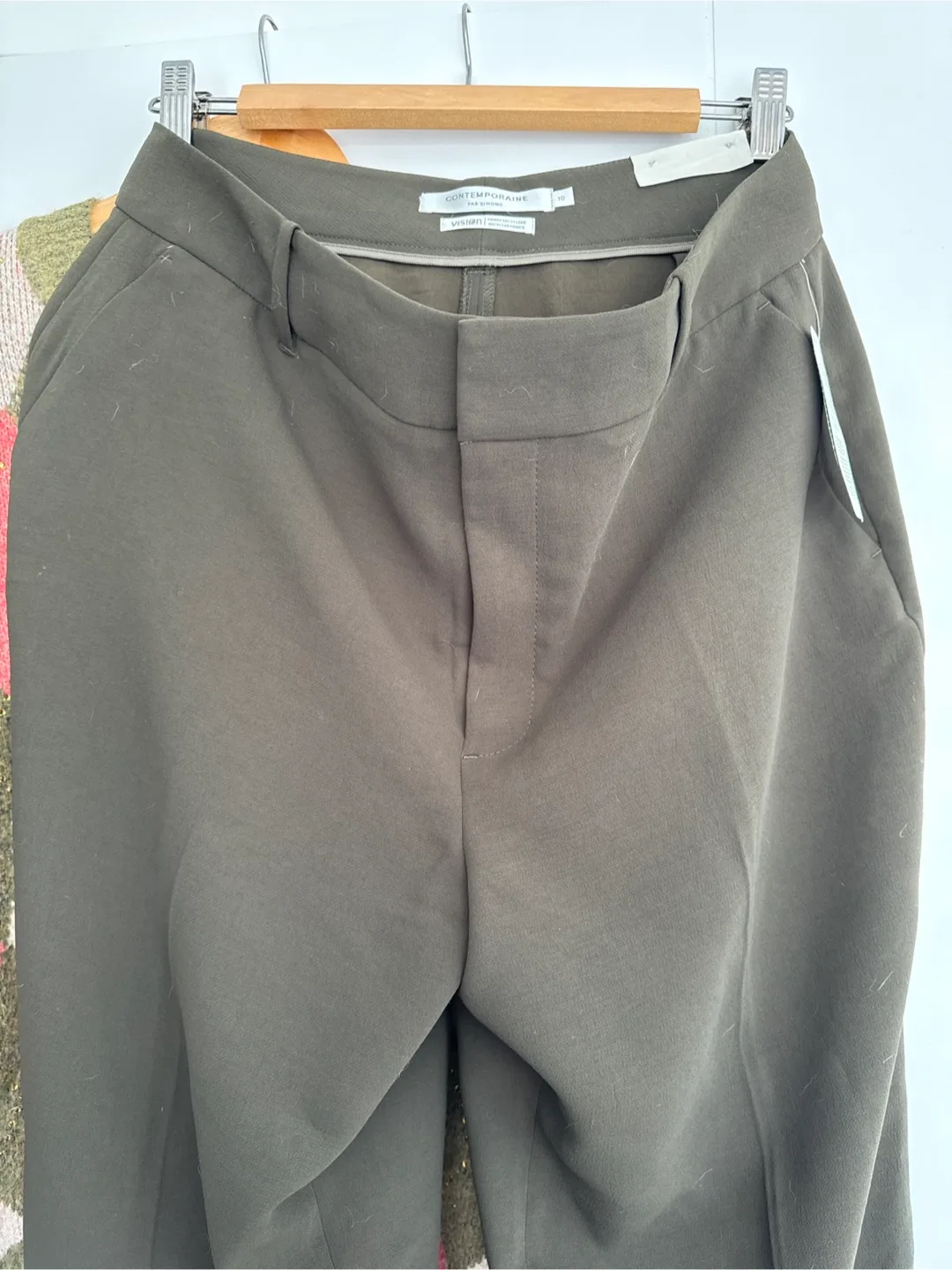 Women’s olive green pants