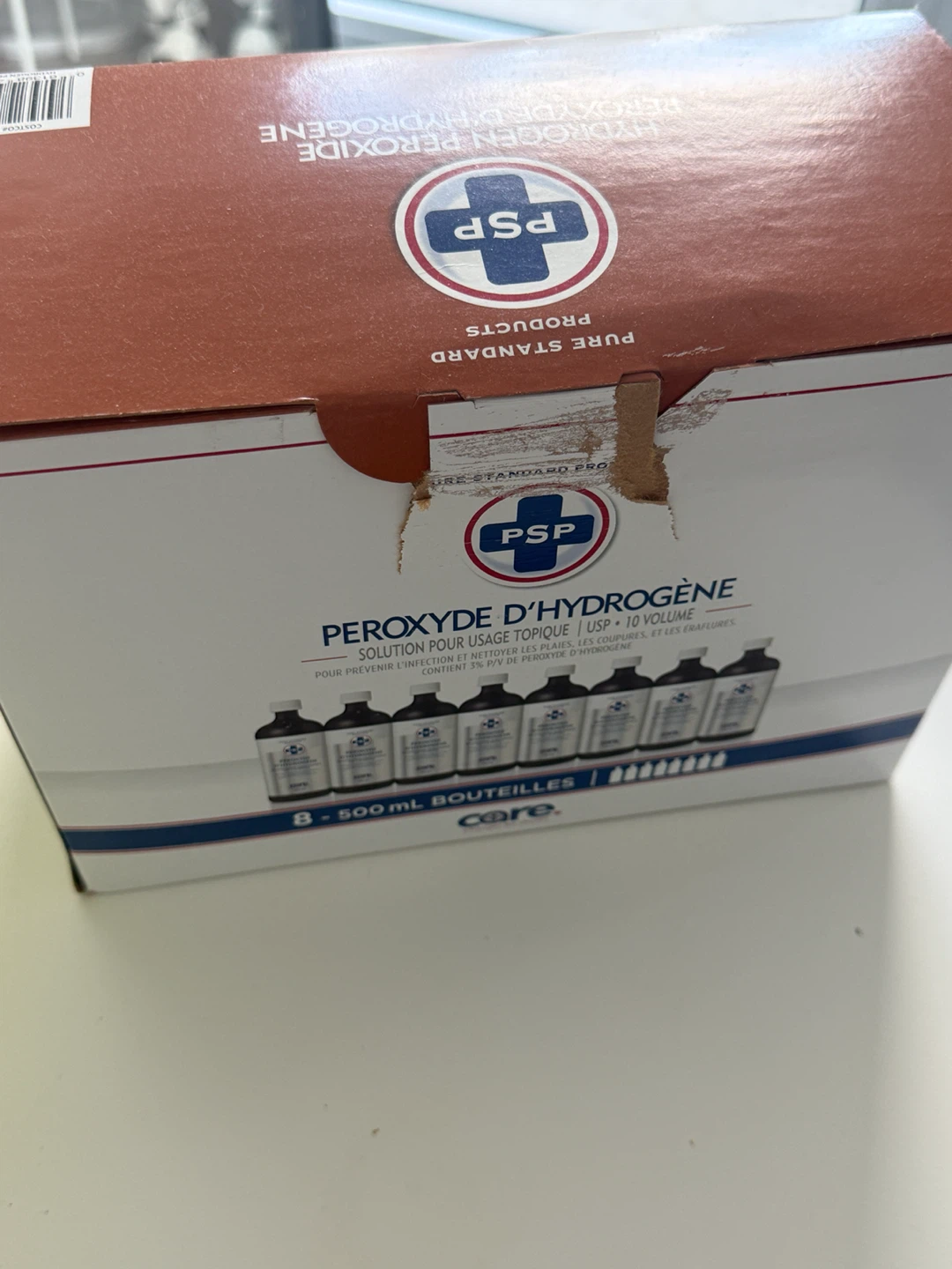 PSP Hydrogen Peroxide 8 x 500mL Bottles