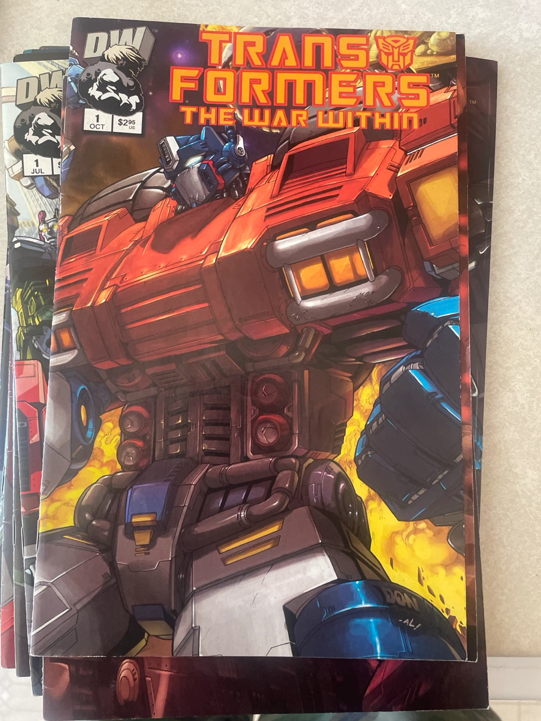 Transformers: The War Within Comic Issues 1-3