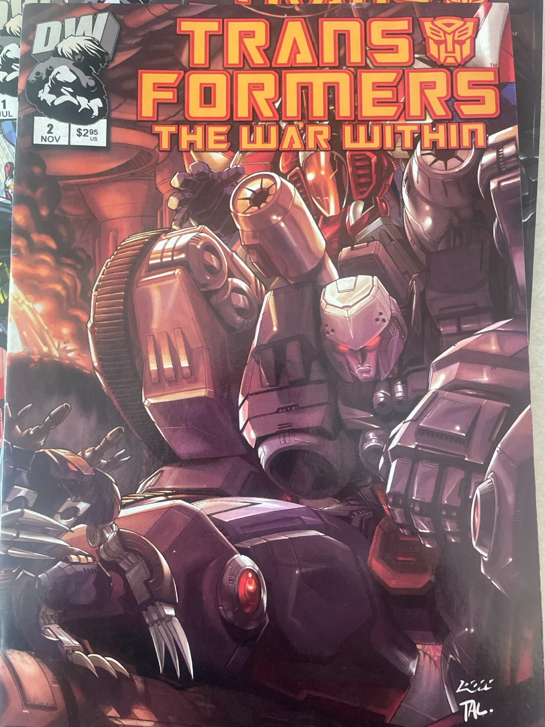 Transformers: The War Within Comic Issues 1-3 - photo 2
