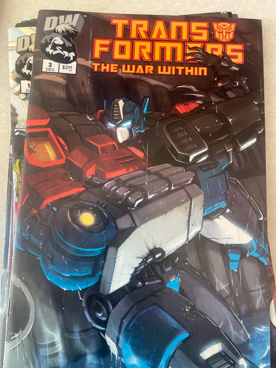 Transformers: The War Within Comic Issues 1-3 - photo 3