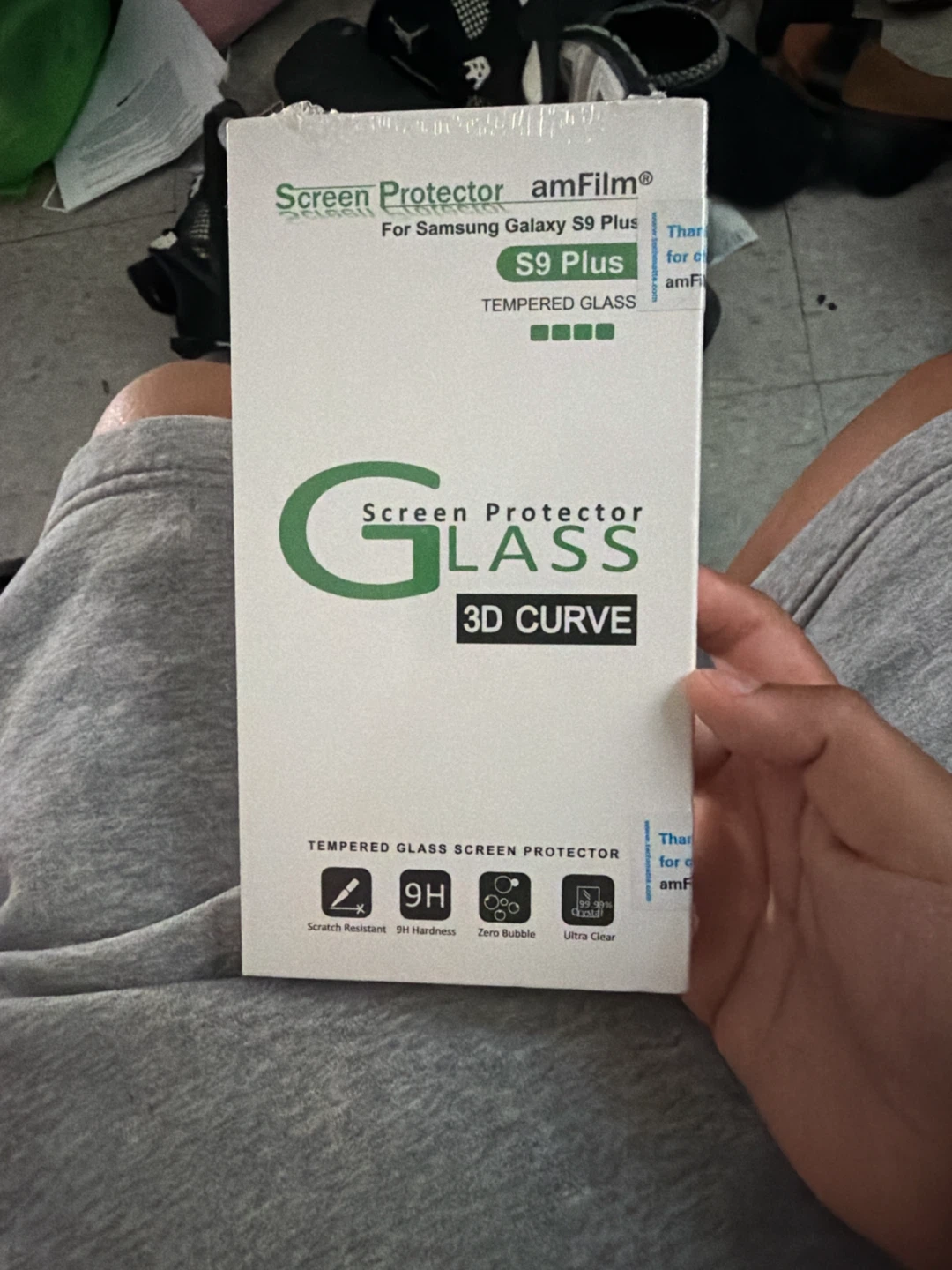 amFilm Screen Protector for Samsung Galaxy S9 Plus