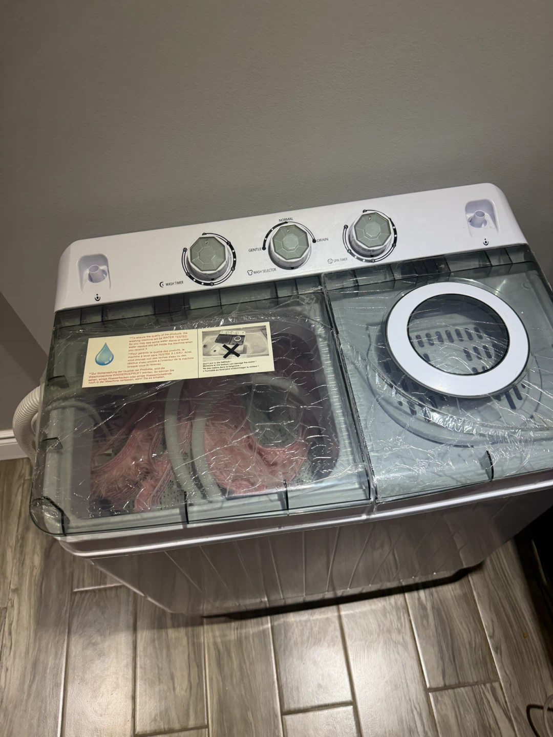 Portable Twin Tub Washing Machine and Dryer - photo 2