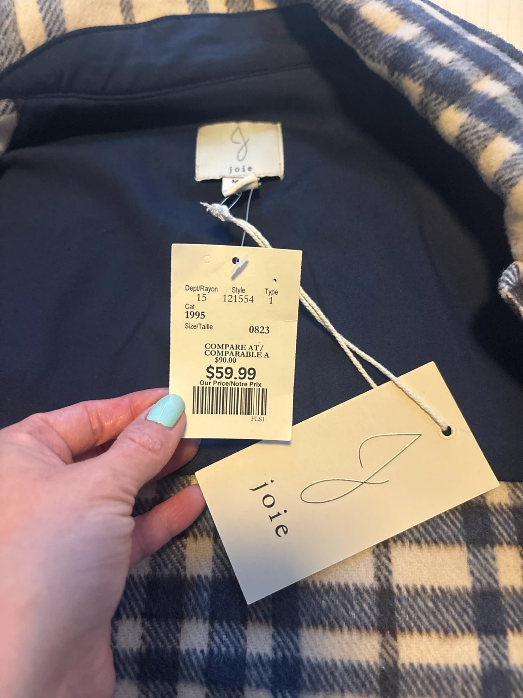 Joie Plaid Shirt Jacket - photo 3