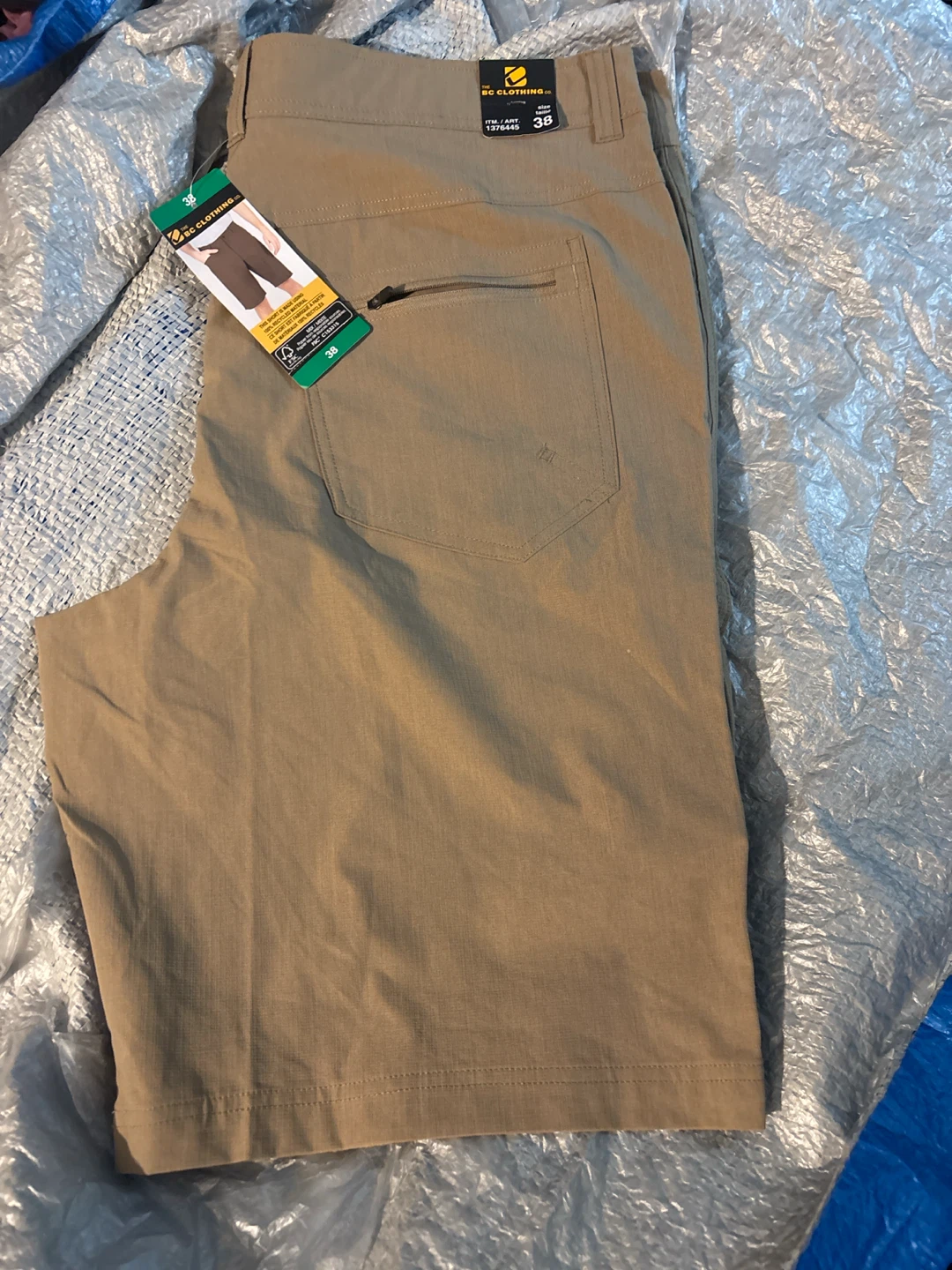 BC Clothing Men's Tan Shorts Size 38 - photo 2