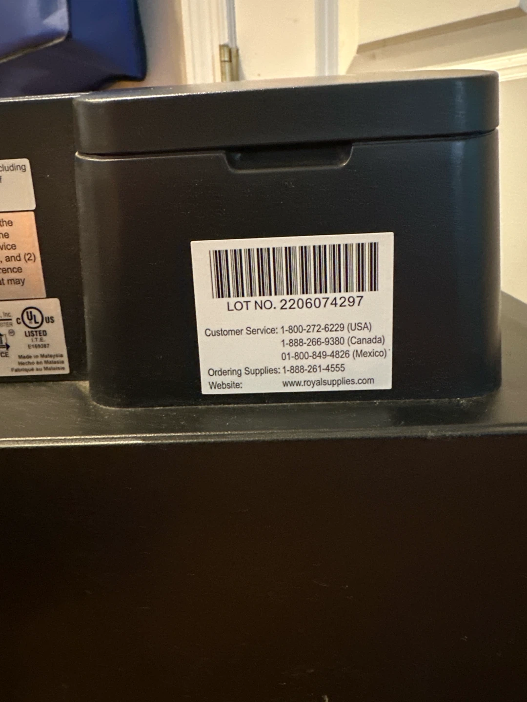 Royal 140DX Cash Management System Cash Register - photo 4