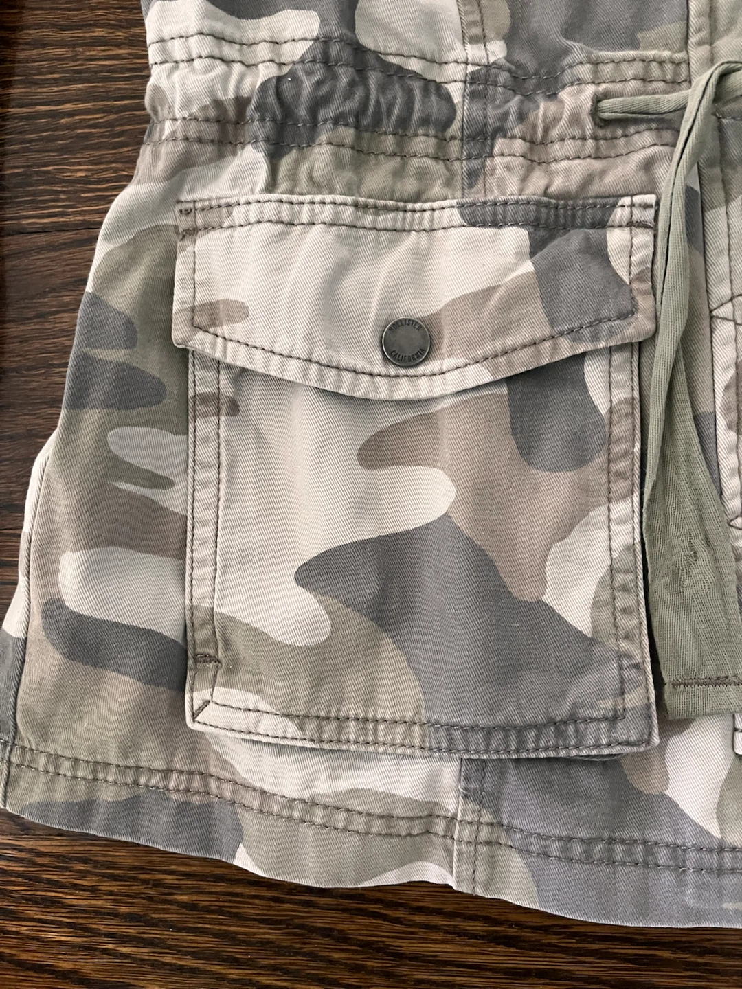Hollister Camo Field Jacket Size Medium - photo 4