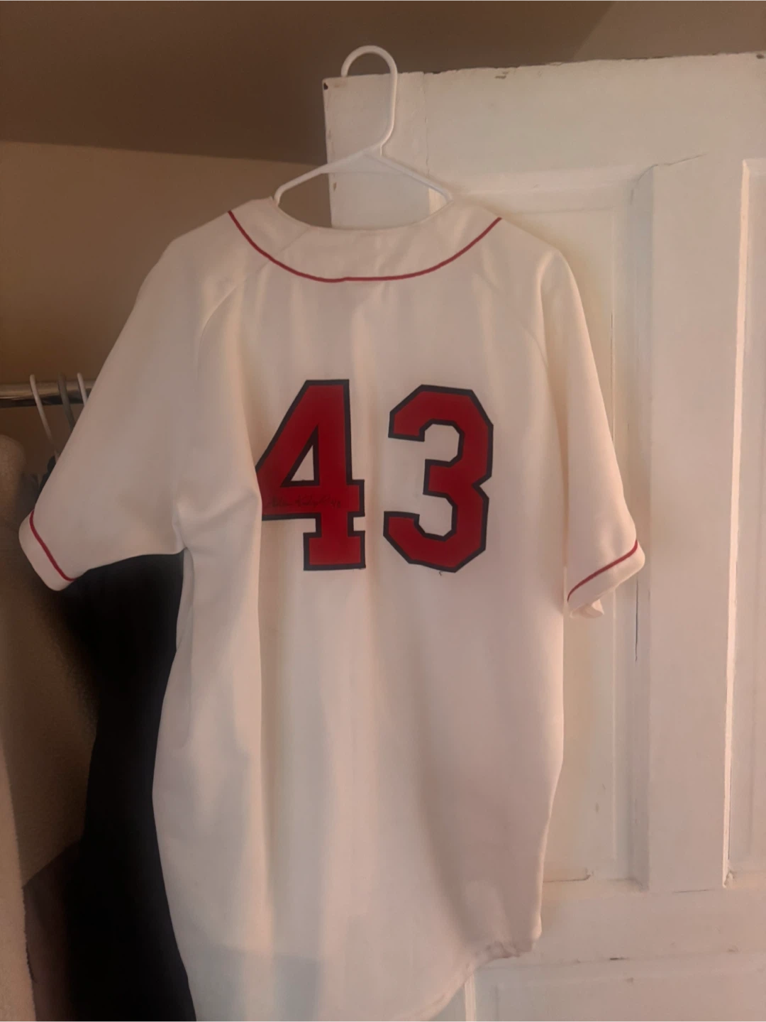 Rawlings Boston Red Sox Baseball Jersey XL - photo 2