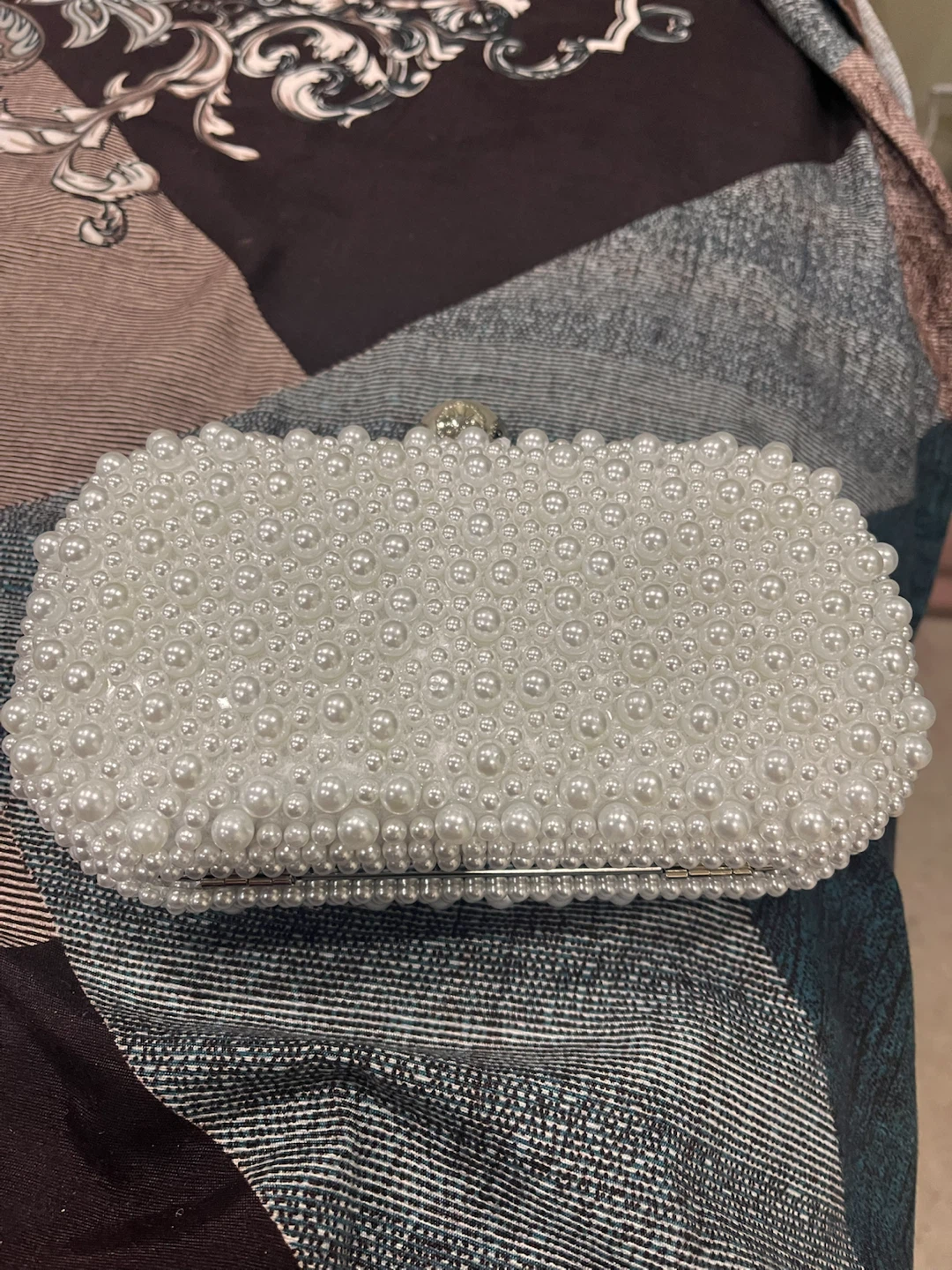 Beaded Clutch Evening Bag