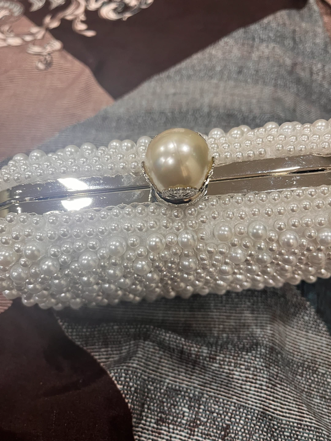 Beaded Clutch Evening Bag - photo 2
