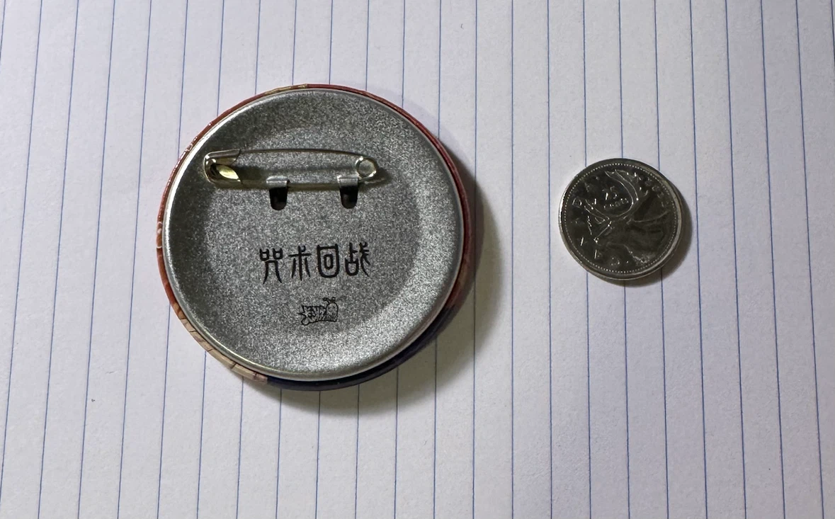 Jujutsu Kaisen Yuji Itadori Anime Button Pins - photo 2