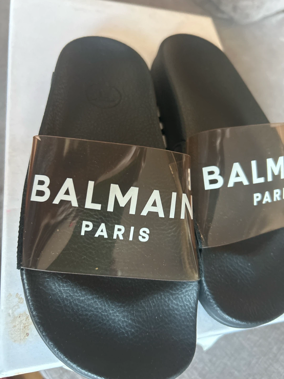 Balmain Paris Slides - Size 36 - photo 3