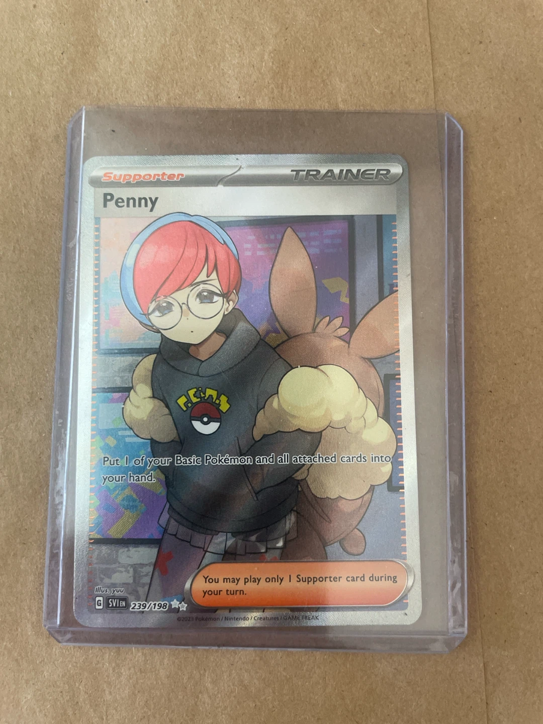 Pokemon Penny Trainer Card 239/198