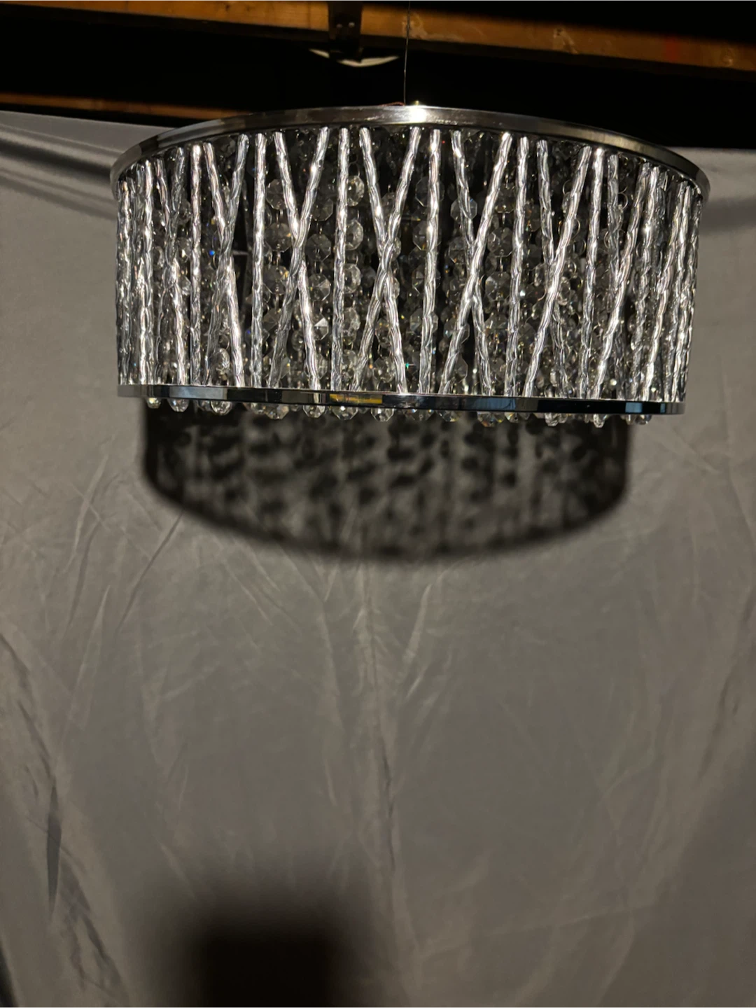 OVE Crystal Flush Mount Light
