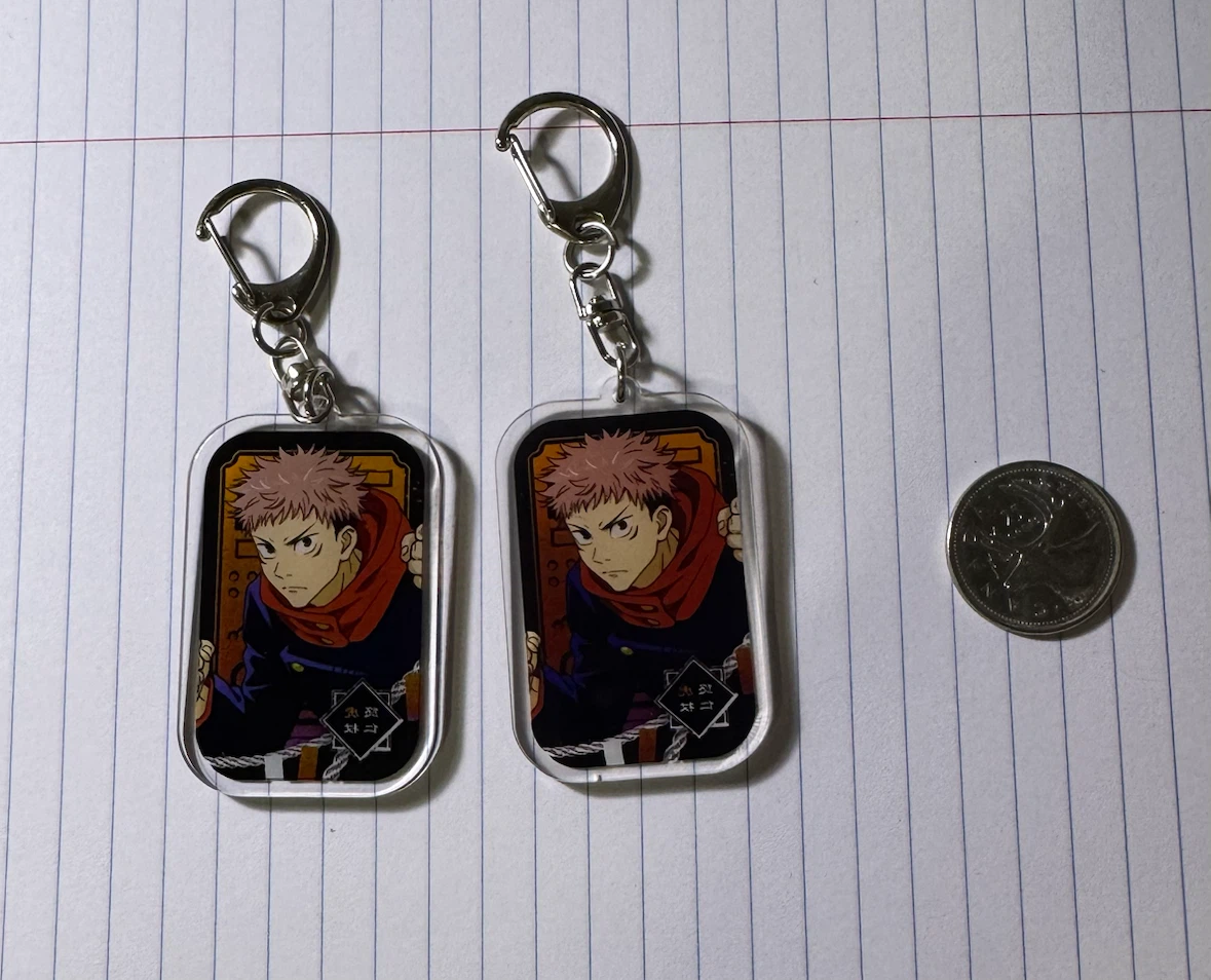 Jujutsu Kaisen Acrylic Keychains - Yuji Itadori