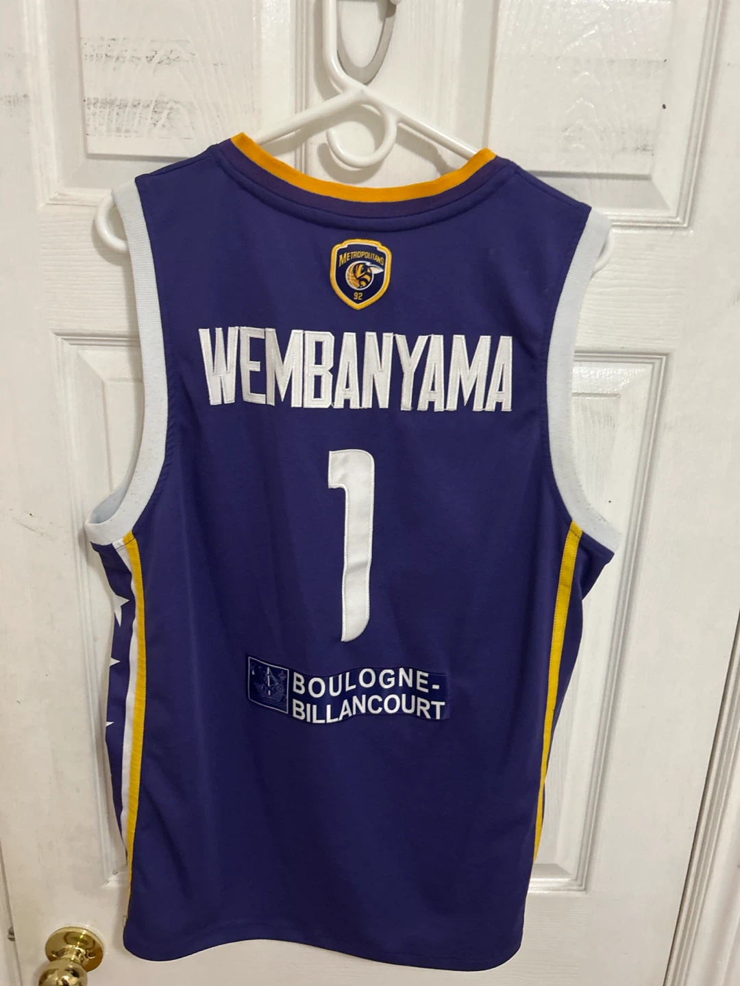 METS92 France Wembanyama Basketball Jersey #1 - photo 2