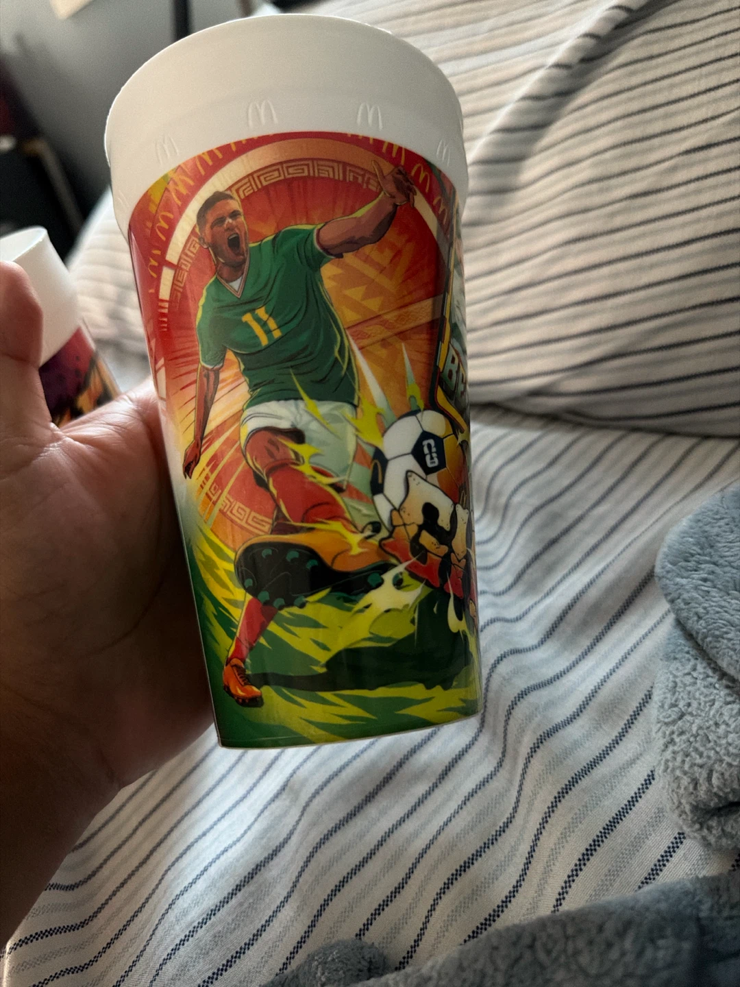 McDonald's Soccer Themed Cup - photo 2