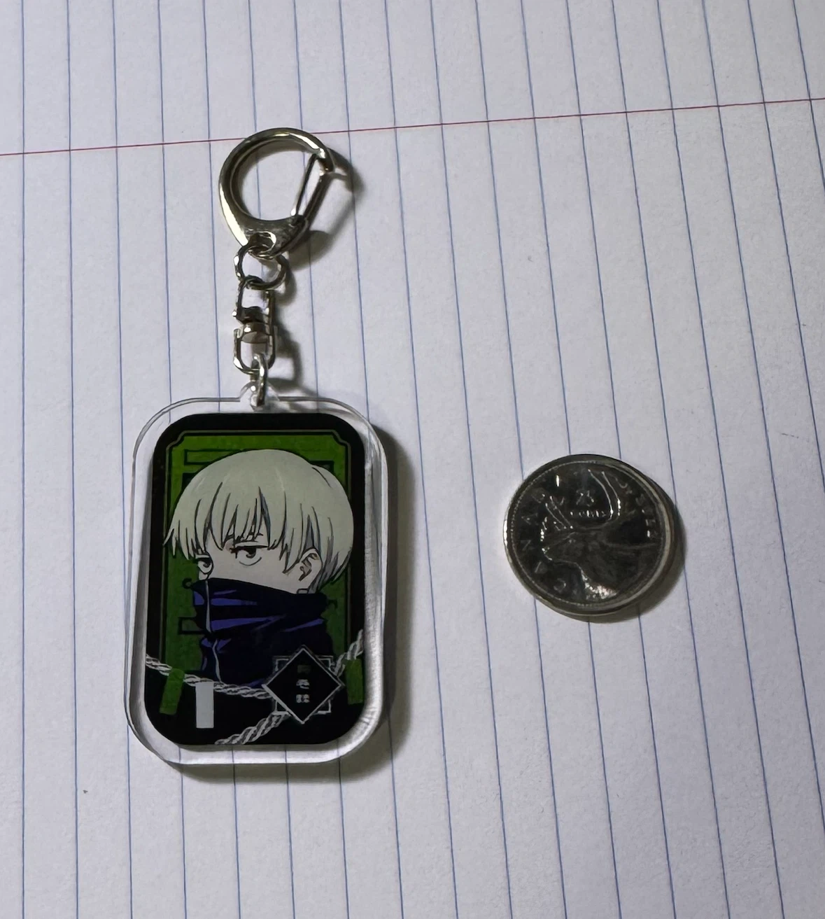 Jujutsu Kaisen Keychain - Toge Inumaki