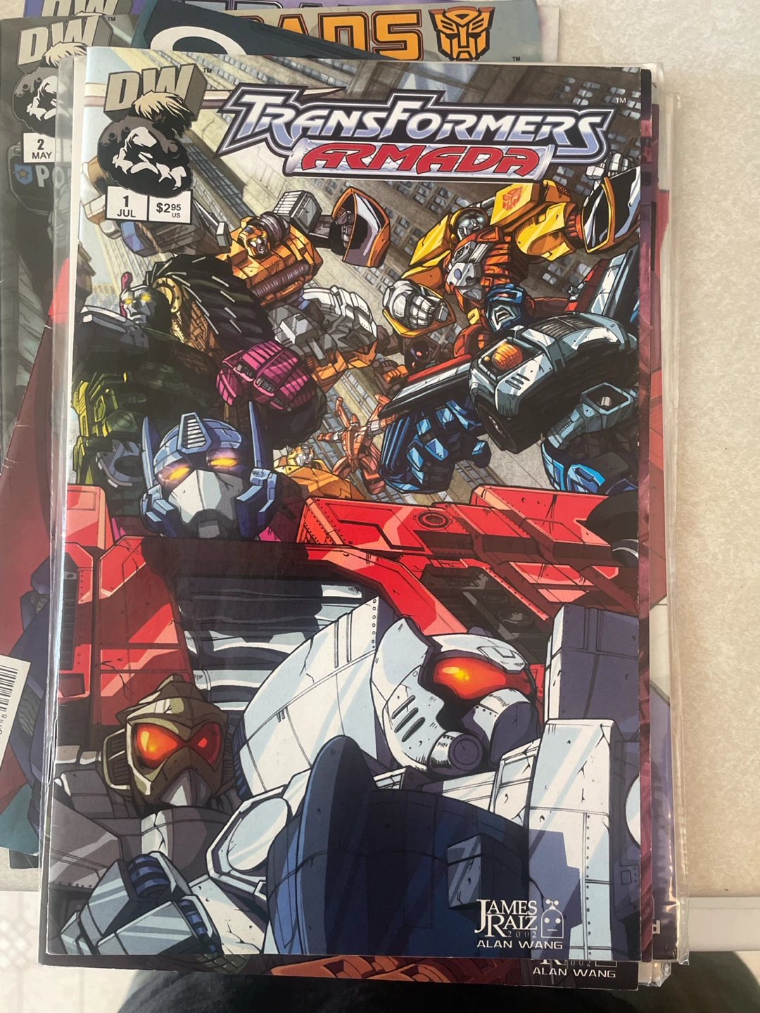 Transformers Armada Comic Lot