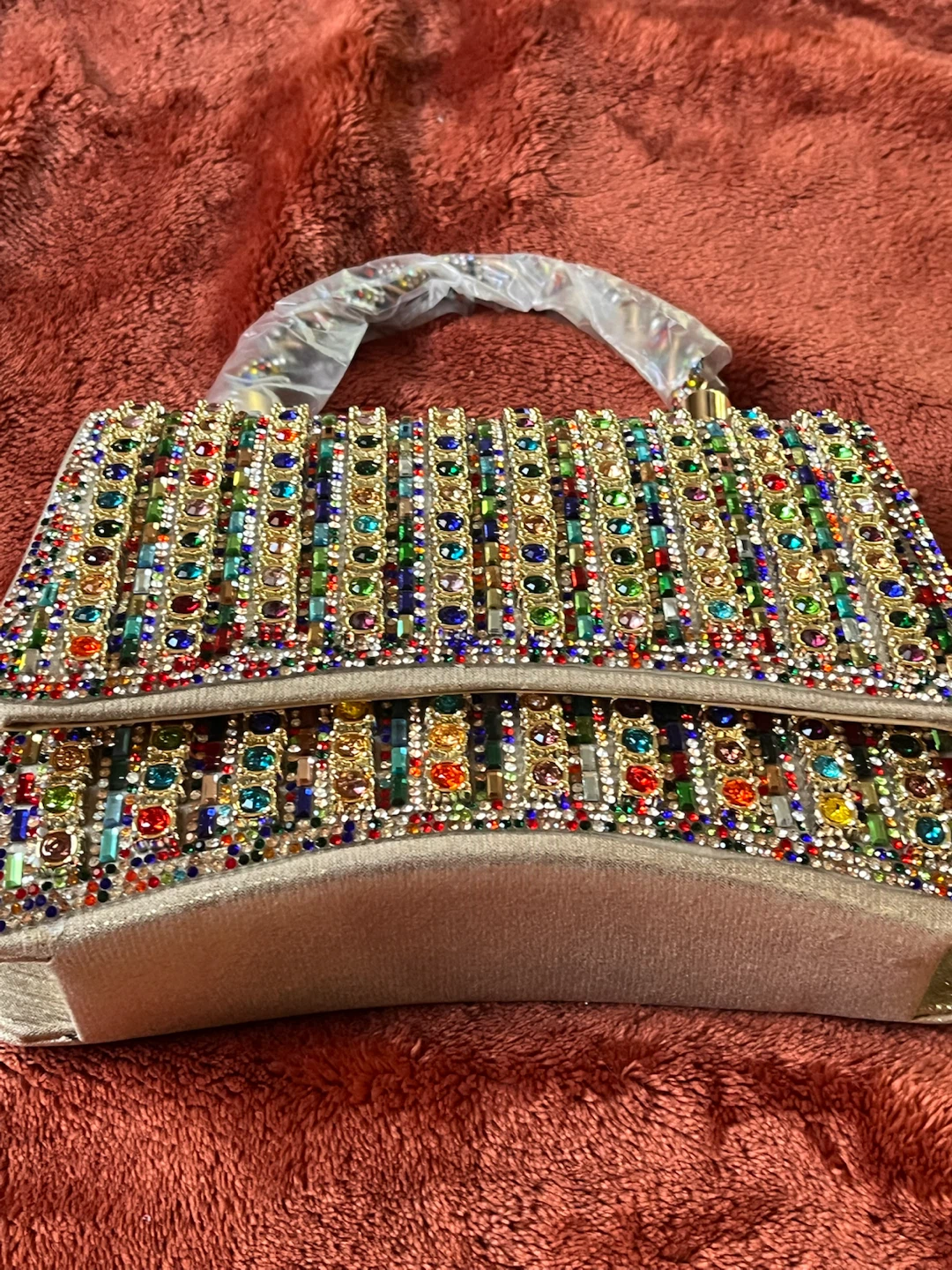Rhinestone Embellished Handbag - photo 2