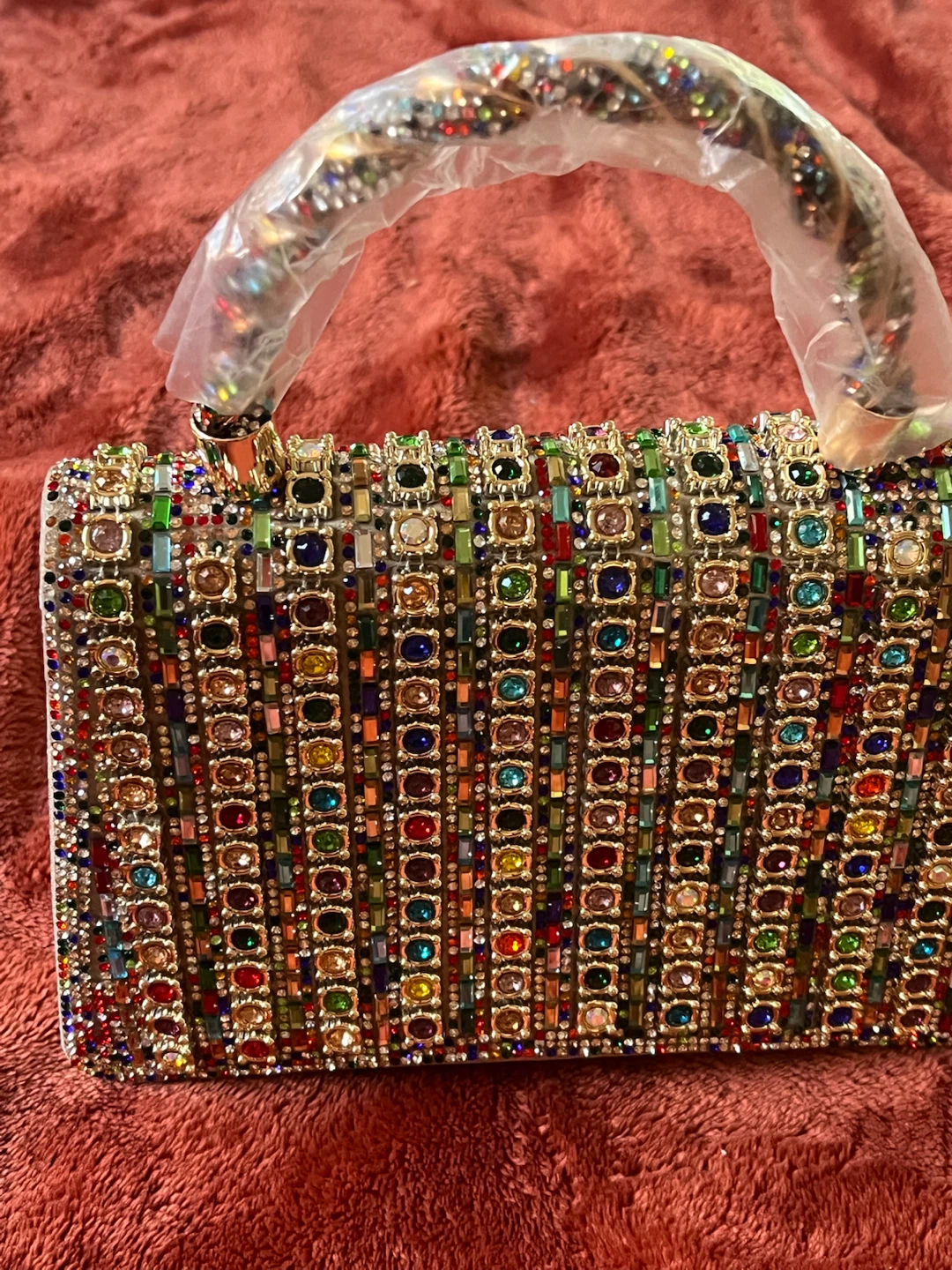 Rhinestone Embellished Handbag - photo 3