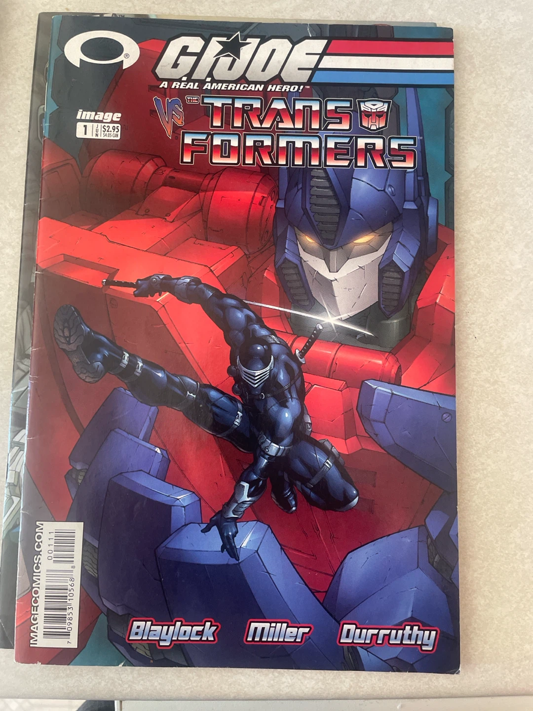 G.I. Joe vs. Transformers Comic Book #1