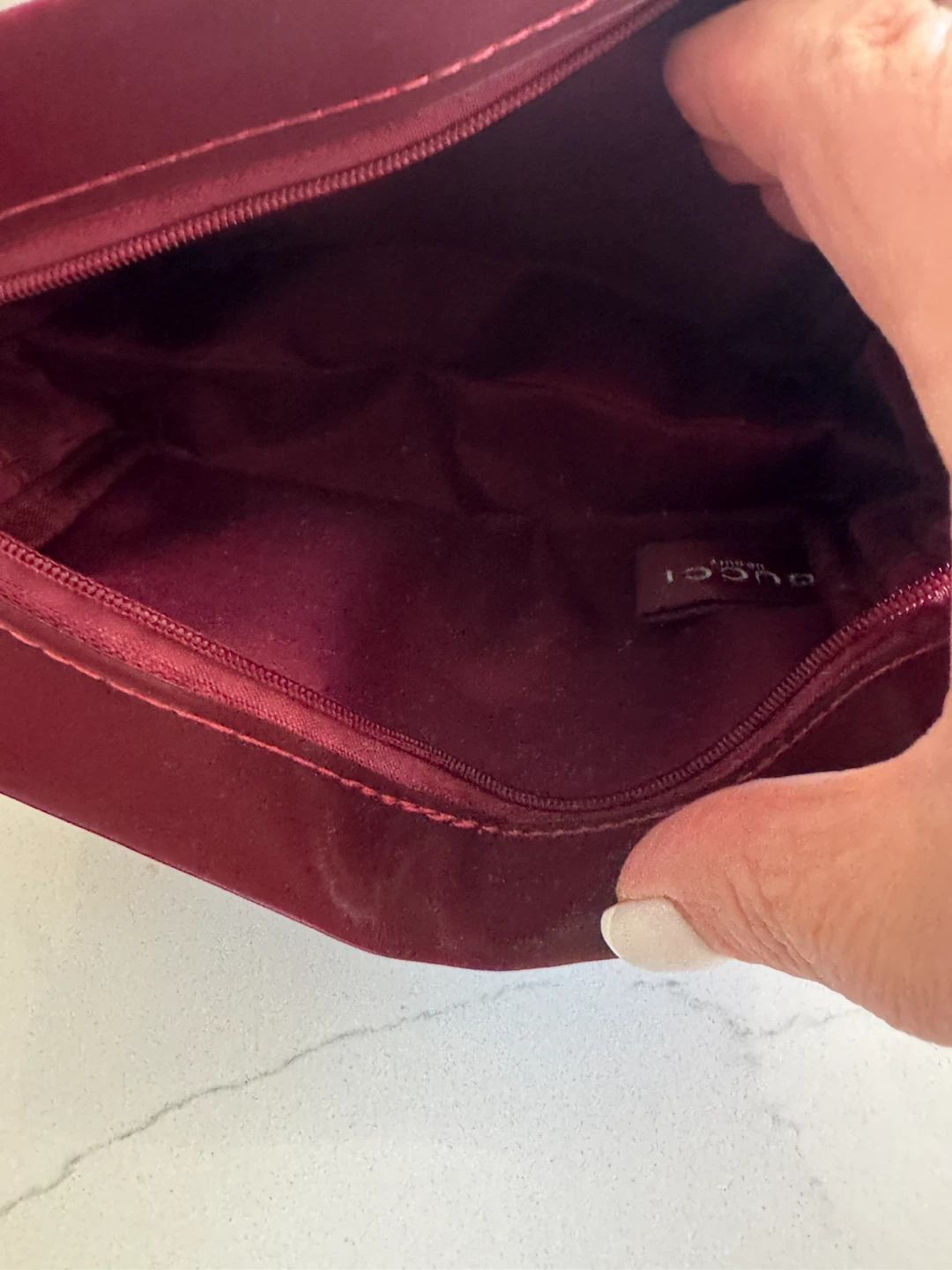 Gucci Beauty Toiletry Bag - Burgundy - photo 3
