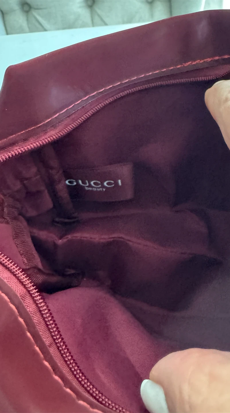 Gucci Beauty Toiletry Bag - Burgundy - photo 4