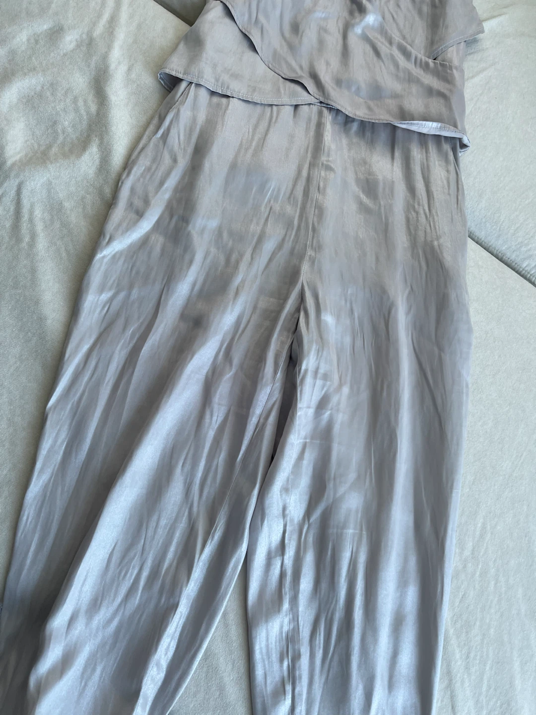 Mango Suit Silver Jumpsuit - photo 3