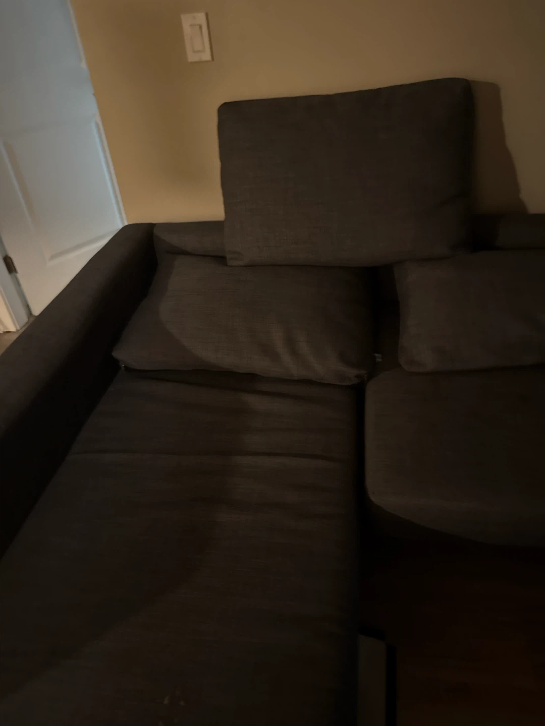 Grey Sectional Couch - photo 2